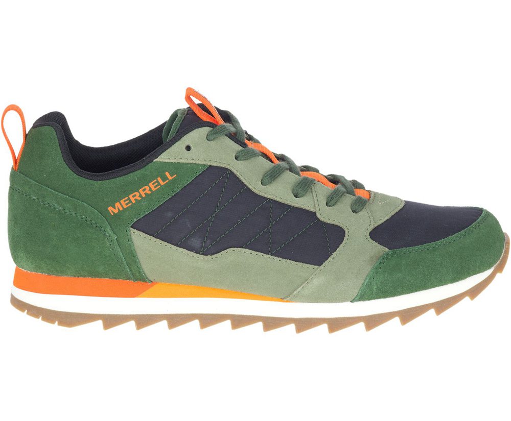 Buty Sportowe Merrell Męskie Oliwkowe - Alpine - 846159-HYN